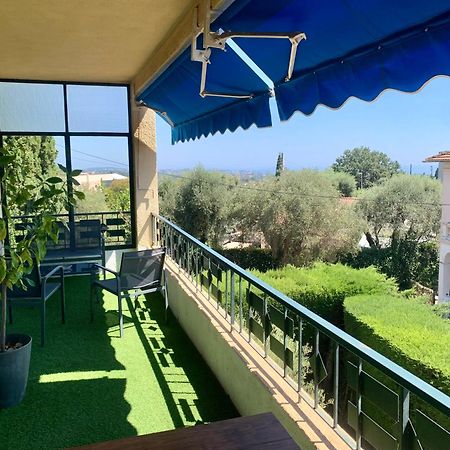 Vence T3 Vue Mer Grande Terrasse Exterior foto